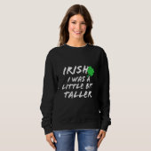 Funny Irish St Patrick's Day Notre Dame Irish Sweatshirt (Vorne ganz)