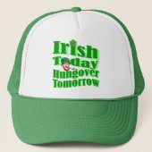 Funny Irish St Patrick's Day Truckerkappe (Vorderseite)