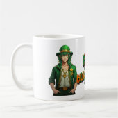Funny Irish Today Hunger Morgen Kaffeetasse (Links)