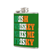 Funny Irish Whiskey Flachmann (Links)