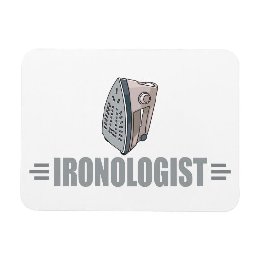 Funny Ironing Magnet (Horizontal)