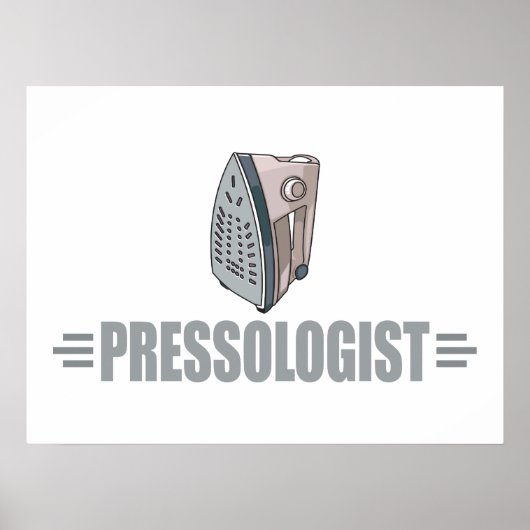 Funny Ironing Poster (Vorne)