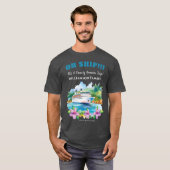 Funny Island Cruise Ship Family Reunion T-Shirt (Vorne ganz)