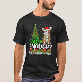 Funny ist dieser Jolly genug Corgi Dog Weihnachtsf T-Shirt