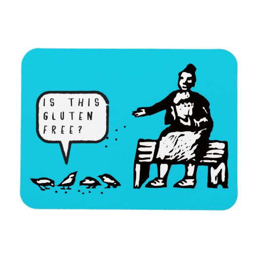 Funny ist dieses glutenfreie Magnet (Horizontal)