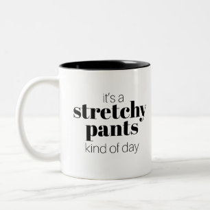 Funny ist ein stürmischer Ameisentag Zweifarbige Tasse
