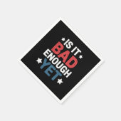 Funny ist es schlimm genug, doch patriotisch polit serviette (Ecke)