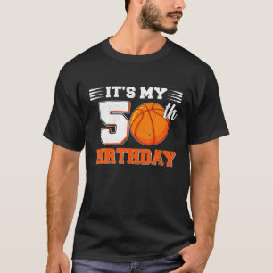 Funny ist mein 50. Geburtstag Basketball Lover 50 T-Shirt