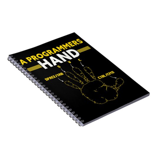 Funny IT Developer Nerd Programmer Coding Notizblock (Rechte Seite)