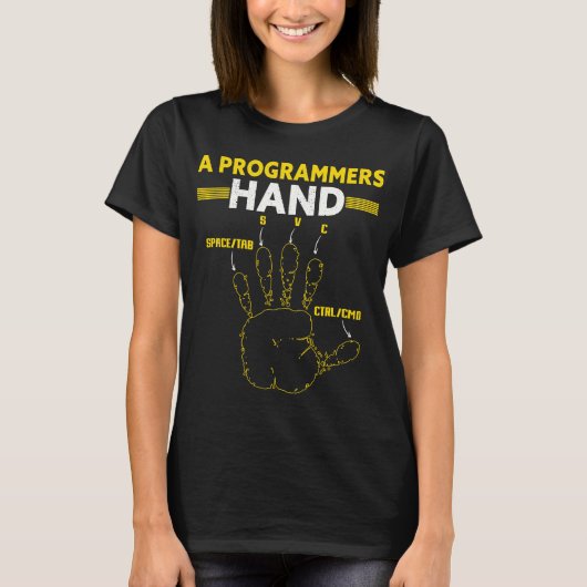 Funny IT Developer Nerd Programmierung T-Shirt (Vorderseite)