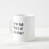 Funny IT Geek Tasse (Vorderseite Links)