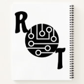 Funny IT Tech Humour loading Pop Art Notizblock (Rückseite)