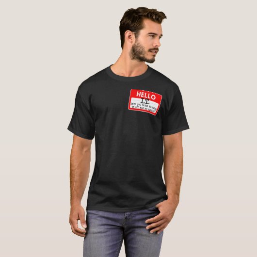 Funny IT Tech Support IT Helpdesk Computer Geeks T-Shirt (Vorne ganz)