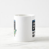 Funny IT Vater Tech Joke Geeky Vathers Day Men Kaffeetasse (Mittel)