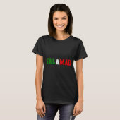 Funny Italian American Food Slang Calamari Galamad T-Shirt (Vorne ganz)