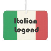 Funny Italian Autolufterfrischer (Vorderseite)