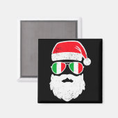 Funny Italian Christmas Pajama Funny Italian Match Magnet (Vorderseite/Rückseite)
