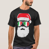 Funny Italian Christmas Pajama Funny Italian Match T-Shirt (Vorderseite)