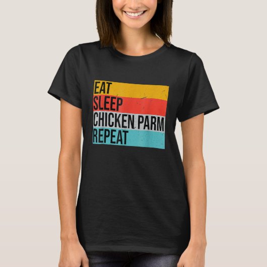 Funny Italian Feinschmecker Parmesan, Design für H T-Shirt (Vorderseite)