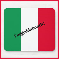 Funny Italian Flag Mousepad