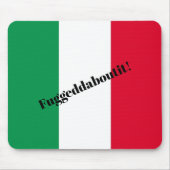 Funny Italian Flag Mousepad (Vorne)