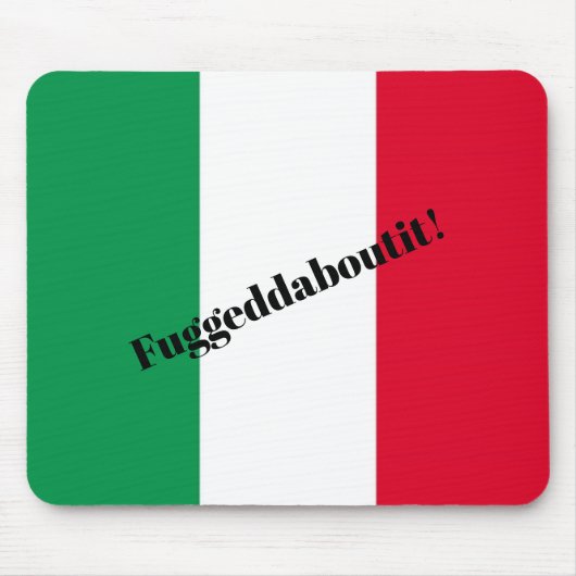 Funny Italian Flag Mousepad (Vorne)