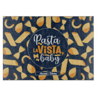 Funny Italian Food Vintag Pastete La Vista Muster