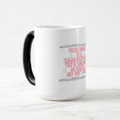 Funny Italian Greyhound Geschenke Dog Mama Vater Verwandlungstasse (Vorderseite Links)