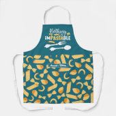 Funny Italian Koch Food Pub Kochen Pasta Muster Schürze (Vorderseite)