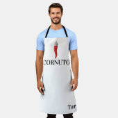 Funny Italian Red Horn Pendant Schürze (Getragen)