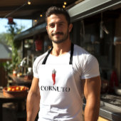 Funny Italian Red Horn Pendant Schürze