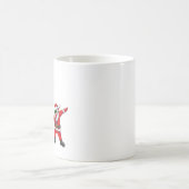 Funny Italian Santa naughty nice Kaffeetasse (Mittel)