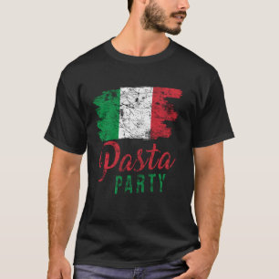 Funny Italian Sprichwort Vintag Retro Italien Flag T-Shirt