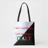 Funny Italian Women's Handbag Tasche (Vorderseite)