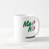 Funny italienisches Sprichwort Mamma Mia! Tasse (VorderseiteRechts)