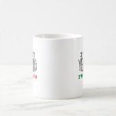 Funny Italy Joke Nicht schreien Italienisch Italie Kaffeetasse (Mittel)