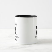 Funny It's All Fun and Games Neufundland Hund Tasse (Zentrum)