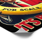 Funny It's Banana for Scales Trump 1 Poster (Ecke)