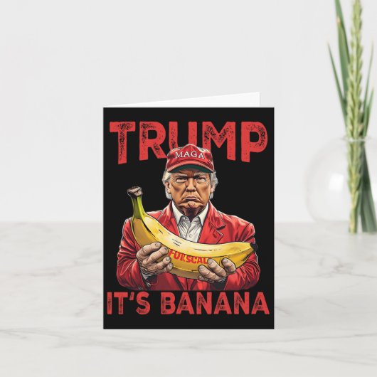Funny It's Banana for Scales Trump Karte (Vorderseite)