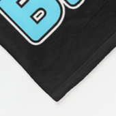 Funny Its My Birthday Waffle Dab Cartoon Party Boy Fleecedecke (Ecke)