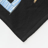 Funny It's My Sister's Birthday Sketch Pencil Arti Fleecedecke (Ecke)