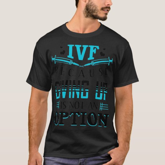 Funny IVF Transfer Day Geschenk Männer Frauen Unfr T-Shirt (Vorderseite)
