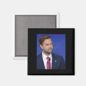 Funny J.d Vance Meme Vizepräsidentin Debatten Gesi Magnet (Vorderseite/Rückseite)