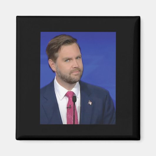 Funny J.d Vance Meme Vizepräsidentin Debatten Gesi Magnet (Vorne)