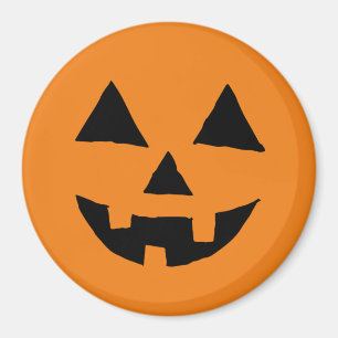 Funny Jack O Lanter Halloween Art Simple Jack O Magnet
