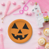 Funny Jack O Lanter Halloween Art Simple Jack O Pappteller (Party)
