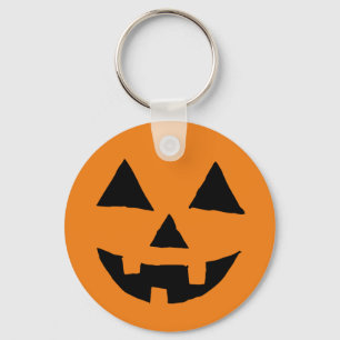 Funny Jack O Lanter Halloween Art Simple Jack O Schlüsselanhänger