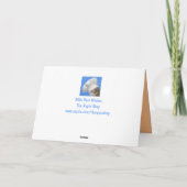 Funny Jack-O-Lanterns Cry Halloween Karte (Rückseite)