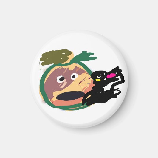 Funny Jack O Lenten Magnet (Vorne)