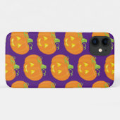 Funny Jack O'Lantern Pumpkin Halloween Pattern Case-Mate iPhone Hülle (Rückseite (Horizontal))